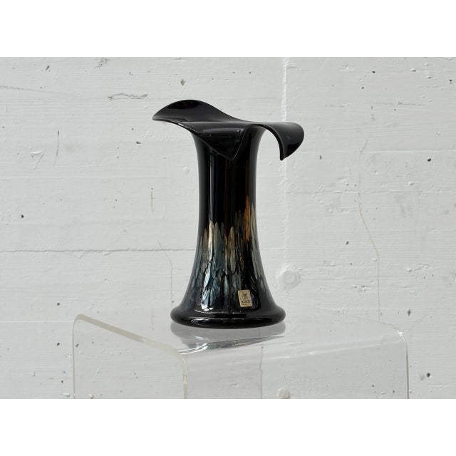 Iridescent Eisch Studio Glass Vase, 1970s For Sale - Image 9 of 16