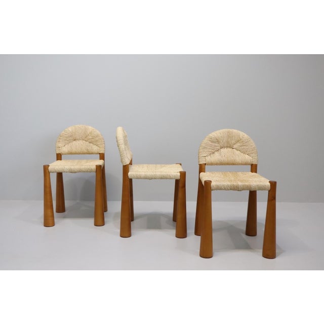 Toscanolla Chairs by Alessandro Becchi for Giovannetti, 1970, Set of 6 For Sale - Image 16 of 17