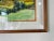 70's Vintage Wieden Landscape - Farm Land Watercolor Painting, Framed For Sale - Image 9 of 13