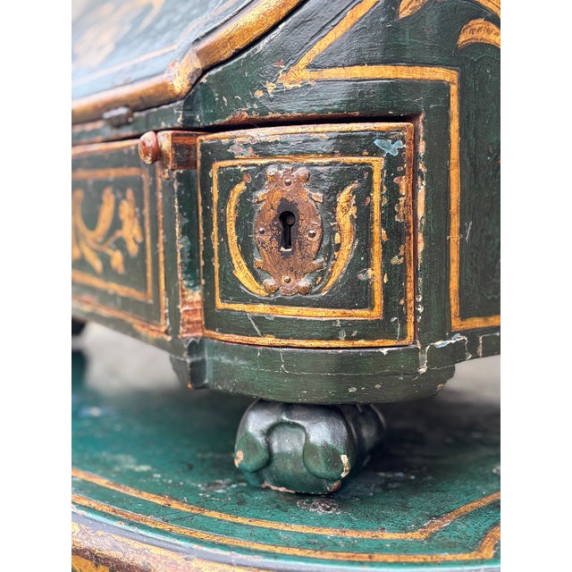 Antique Venetian Travelling Desk on Table, 1720 For Sale - Image 13 of 14