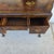 Antique Walnut Highboy Dresser Desk With Pullout Writing Surface For Sale - Image 11 of 18