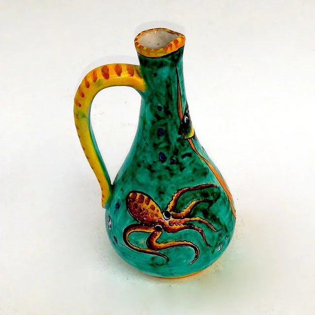 Modern Pitcher Vase from Avallone Vietri, 1950s For Sale - Image 3 of 6