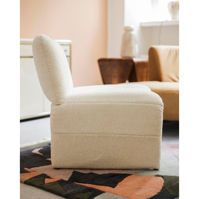 Mid-Century Modern Mid-Century Modern Lounge Chair in Fabric, 1970s For Sale - Image 3 of 8
