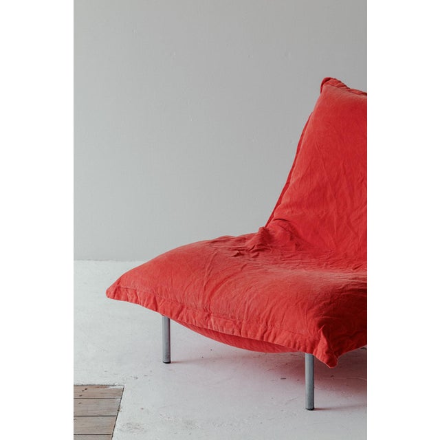 Ligne Roset Calin Pillow Chair by P. Mourgue for Ligne Roset, France, 1990s For Sale - Image 4 of 12