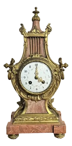 Victorian French Mantle Clock, 1880s