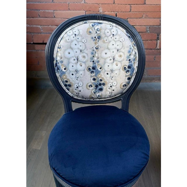 Vintage Italian Swivel Bar Stools- a Pair. For Sale In Greenville, SC - Image 6 of 6