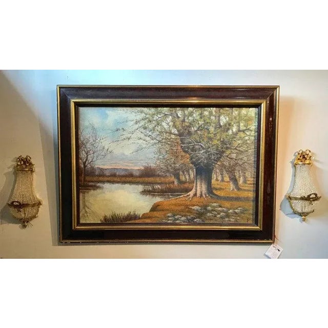 1960s Louis XVI Style Bronze and Crystal Beaded Small Wall Sconce - a Pair For Sale - Image 5 of 13