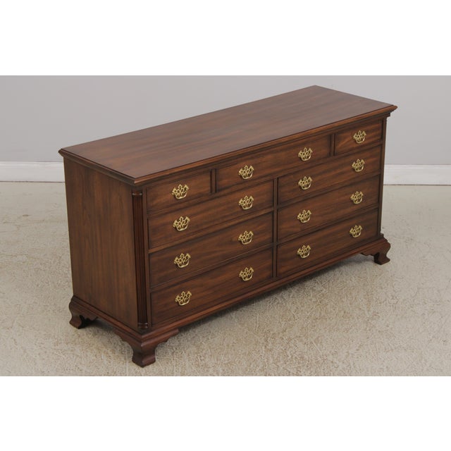 Age: C.1989 Details: Finish no.15 Model 166 Quarter Column Sides Dovetailed Drawer Construction High Quality Construction...