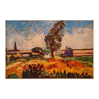 1940s After Henri Matisse "Toulouse Landscape", First Edition Swiss Lithograph For Sale