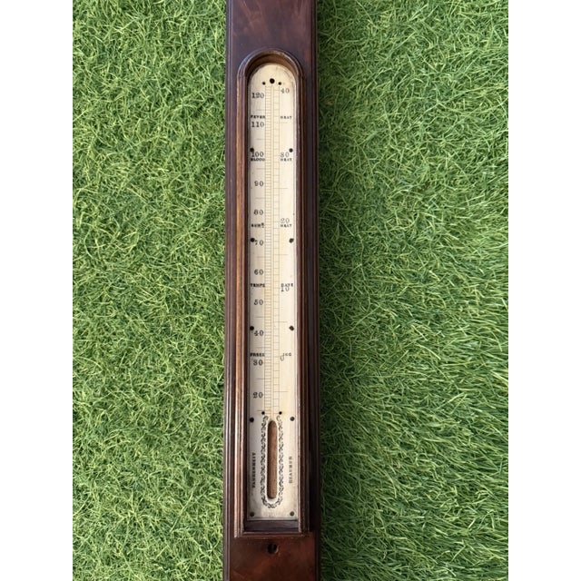 Early 19th Century Early 19th Century English Stick Barometer by C. Davis of Leeds For Sale - Image 5 of 10