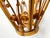 Mid 20th Century Vintage Pencil Reed Rattan Hanging Basket For Sale - Image 5 of 8