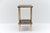 Italian Hollywood Regency Brass and Bamboo Side Table, 1960s For Sale - Image 4 of 9