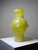 Glass Murano Scavo Yellow Baluster Vase from Seguso Vetri Darte, 1960 For Sale - Image 7 of 11
