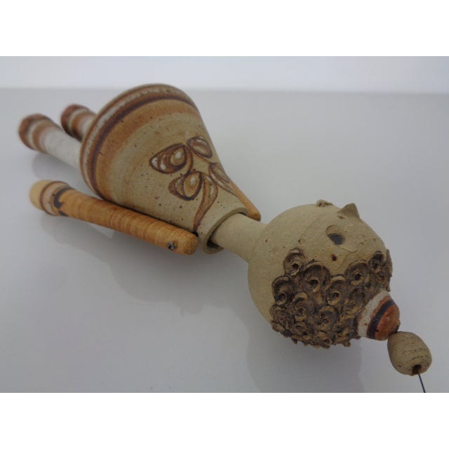 Figurative Studio Ceramic Wind Chime by Karen Boel, Denmark, 1960s For Sale - Image 13 of 18