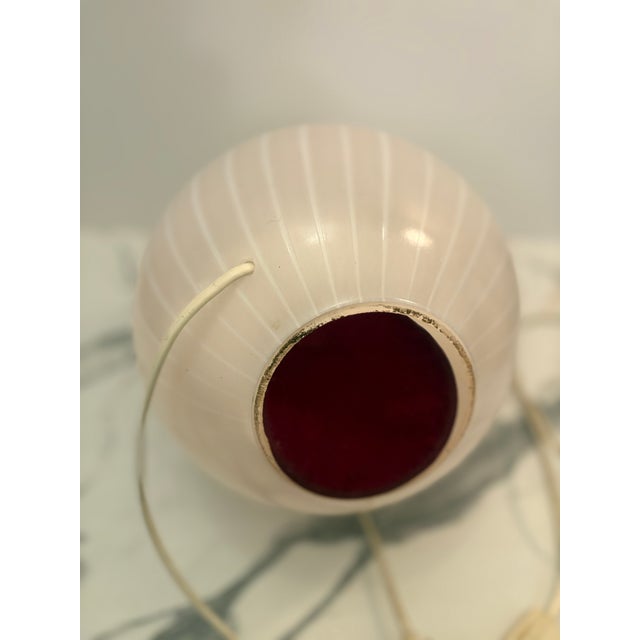 Glass Vintage Murano Table Lamp by Da Vinci, 1980s For Sale - Image 7 of 13