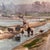 A. Pulido García, Washerwomen of the Manzanares, 1890s, Oil on Canvas For Sale - Image 17 of 18