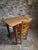 Antique French Worktable and Bistro Chair, 1900s and 1950, Set of 2 For Sale - Image 13 of 18