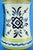 20th Century Renaissance Albarello Pharmacy Vase in Majolica Ceramic from Deruta, Italy, 1950s For Sale - Image 17 of 18