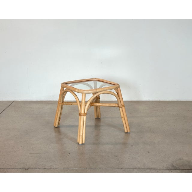 Wood Vintage Bamboo Coffee Table, 1970s For Sale - Image 7 of 7