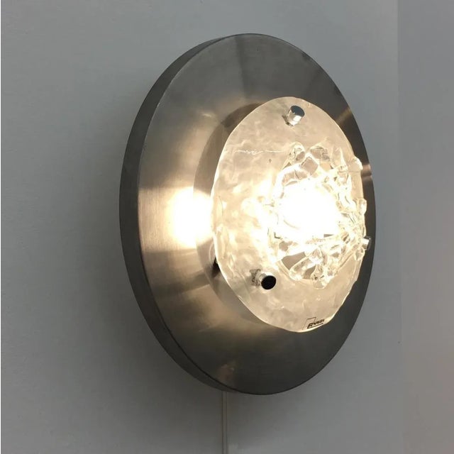 Silver Pompeo Wall Sconce by Angelo Brotto for Esperia, 1970s For Sale - Image 8 of 8
