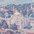 This is a beautifully framed and matted print of a watercolor painting of the Suleymaniye Mosque in Istanbul. The print...