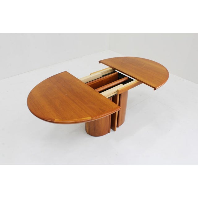 Vintage Extendable Danish Dining Table from Skovby, 1960s For Sale - Image 3 of 8