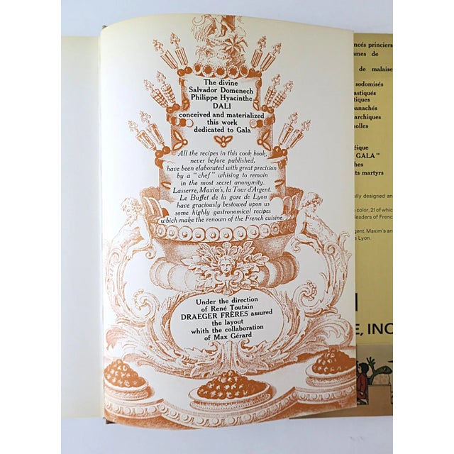 Salvador Dali Art Recipe Book, Les Diners De Gala, 1971 France, First Edition For Sale - Image 15 of 16