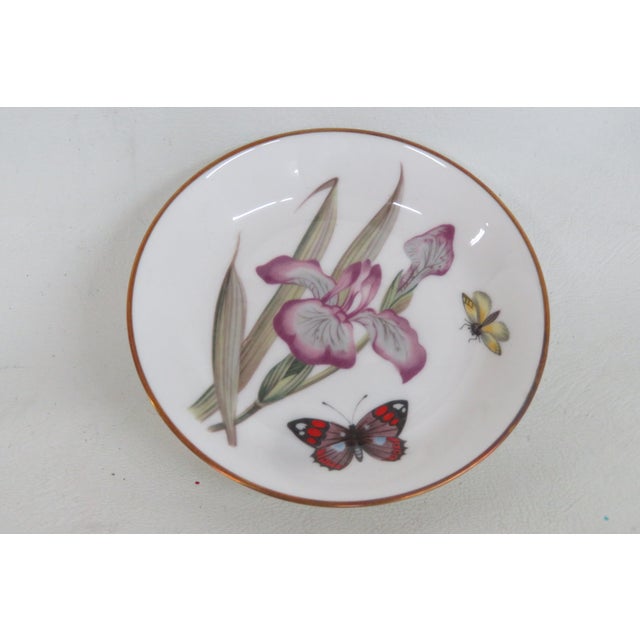 Royal Worcester England Bone China Pair of 2 Trinket Dishes Boxed Gift Set 4990b For Sale In Miami - Image 6 of 11