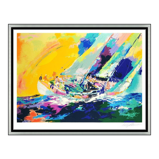 Late 20th Century Hawaiian Sailing, LeRoy Neiman For Sale