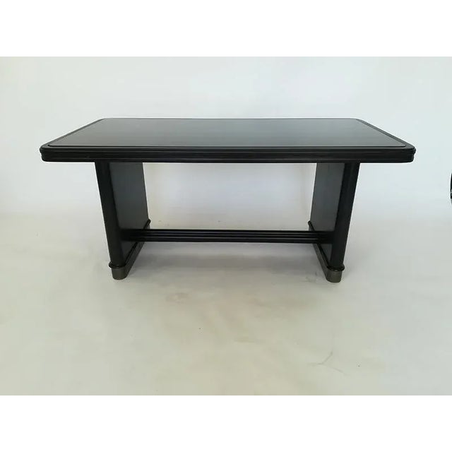 1950s Mid-Century Coffee Table with Decorative Top For Sale - Image 5 of 16
