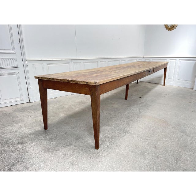 Large Weavers Table, 1920s For Sale - Image 3 of 10