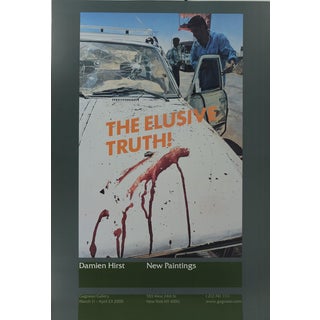 The Elusive Truth Poster after Damien Hirst For Sale