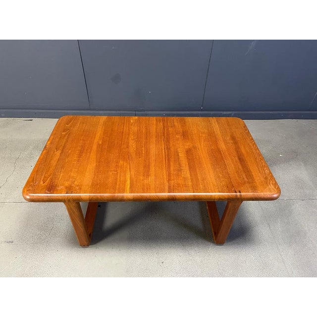 Mid-Century Scandinavian Teak Coffee Table, 1970s For Sale - Image 6 of 12