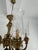 6-Light Venetian Brass and Murano Glass Chandeliers, 1960s, Set of 2 For Sale - Image 12 of 14