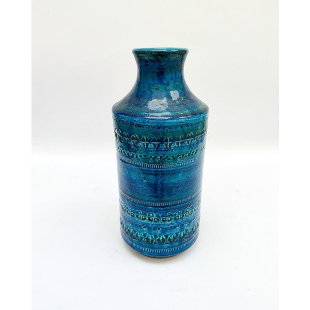Vintage Space Age Ceramic Vase by Aldo Londi, 1970s For Sale - Image 10 of 10