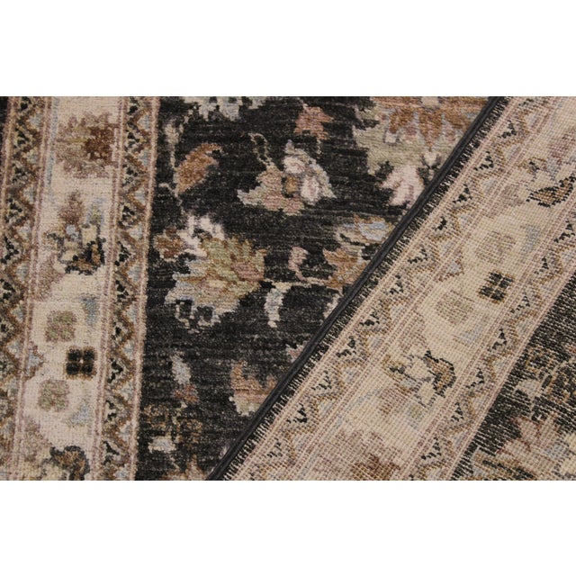 Ivory Boho Chic Ziegler Gray/Ivory Wool Runner Rug- 2'7'' X 8'2'' For Sale - Image 8 of 10