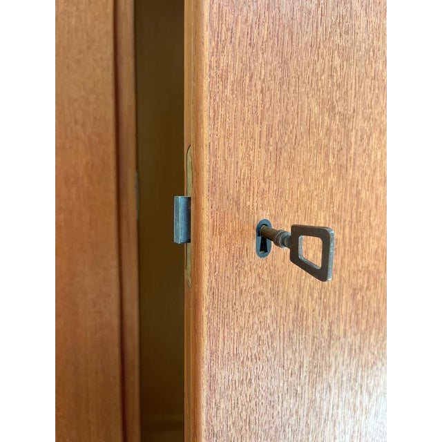 Wood Large Teak Wardrobe from RT Möbel For Sale - Image 7 of 11