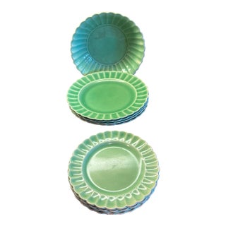 Vintage Jade Ware by Sebring Pottery - 9 pcs For Sale