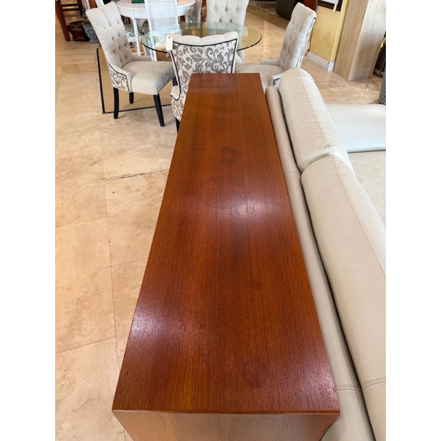 Mid 20th Century Alf Aarseth for Gustav Bahus Mid-Century Norwegian Teak Sideboard Credenza For Sale - Image 5 of 12