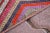 1980s Rustic Turkish Hand Knotted Ikat Colorful Kilim Rug For Sale In Sacramento - Image 6 of 9