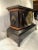 Wood Seth Thomas Antique Adamantine Black Mantel Clock For Sale - Image 7 of 12