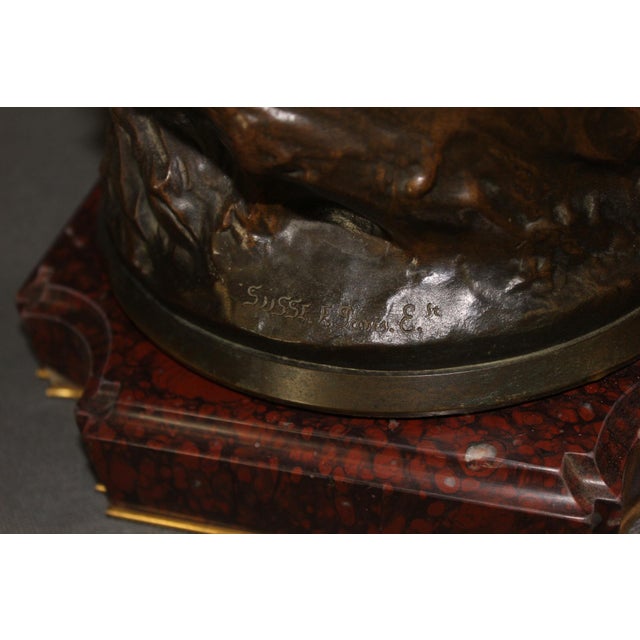 Paul-Eugène Mengin, the Mandolin Player, 1800s, Bronze For Sale - Image 13 of 15