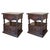 20th Century Pair of Solid Carved Spanish Nightstands with Two drawers For Sale - Image 15 of 18