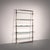 Model R16 Corner Cabinet in Stainless Steel and Brass by Peter Ghyczy, 1970s For Sale - Image 10 of 10