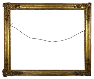 Large Antique Gilt Wooden Frame