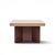 Mid 20th Century Paul Frankl for Johnson Furniture Mid Century Mahogany and Cork Coffee Table For Sale - Image 5 of 9