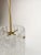 Mid-Century Modern Crystal Cylinder Pendant Lamp by Carl Fagerlund for Orrefors, 1960s For Sale - Image 9 of 10