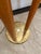 70s Mid-Century 3-Globe Oak & Brass Floor Lamp For Sale - Image 10 of 10