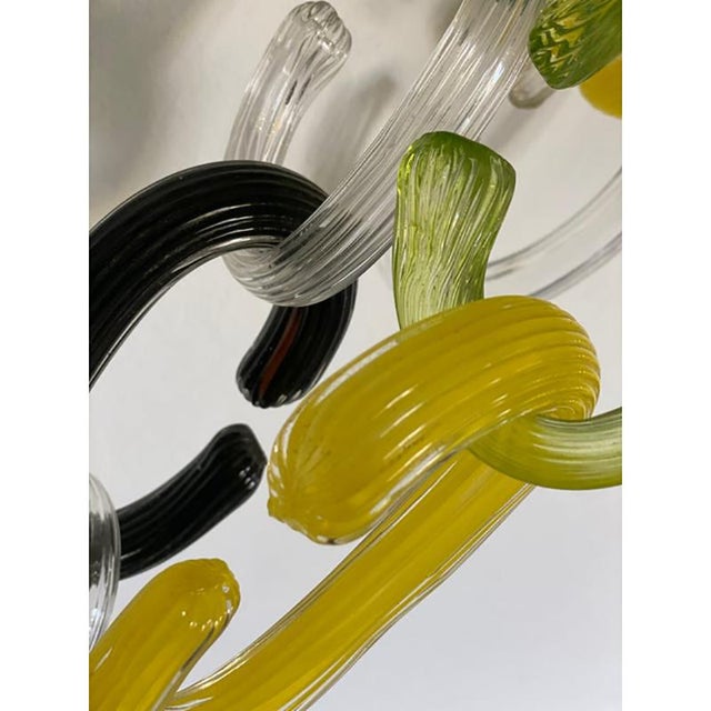 Multicolors Handmade C Wall Sconce by Simoeng For Sale - Image 4 of 9