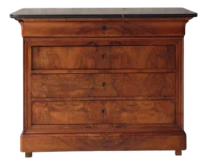 19th Century French Louis Phillipe Walnut Commode